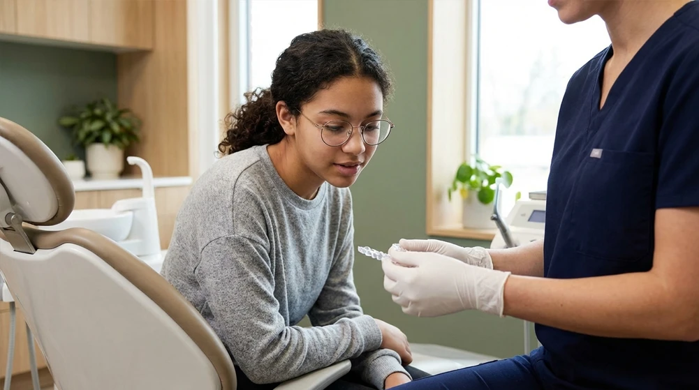 teen orthodontics patient orthodontics for teens southern maryland orthodontic studio clear aligners invisalign