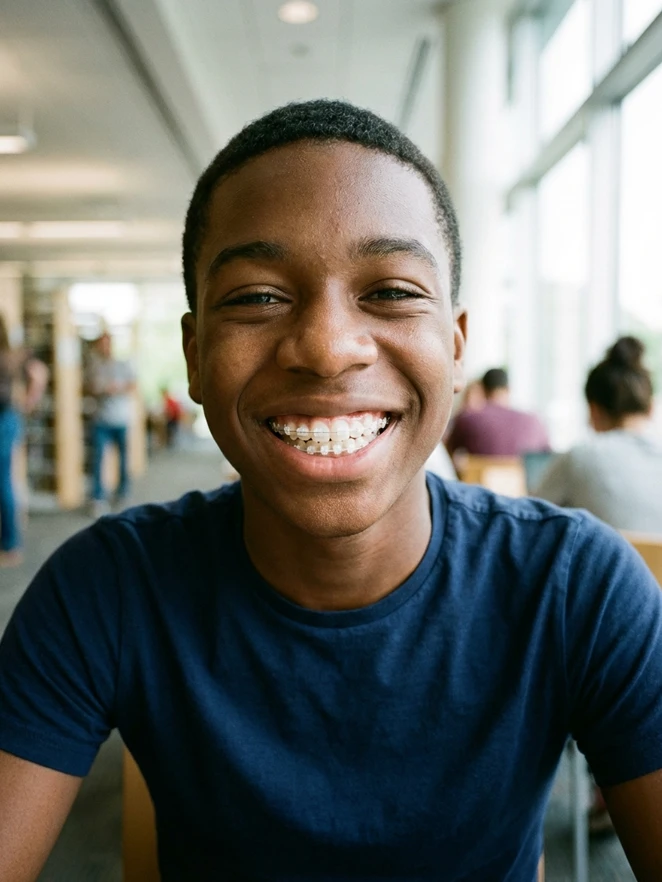 teen orthodontics patient orthodontics for teens southern maryland orthodontic studio clear braces ceramic braces