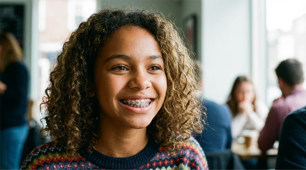 teen orthodontics patient orthodontics for teens southern maryland orthodontic studio metal braces traditional braces