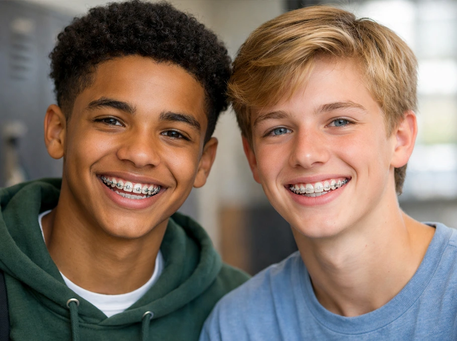 metal braces self ligating braces southern maryland orthodontic studio traditional braces braces for teens braces for adults